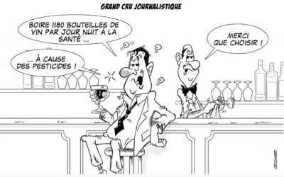 Dessin CRichard / Grand Cru journalistique / Que choisirs ?