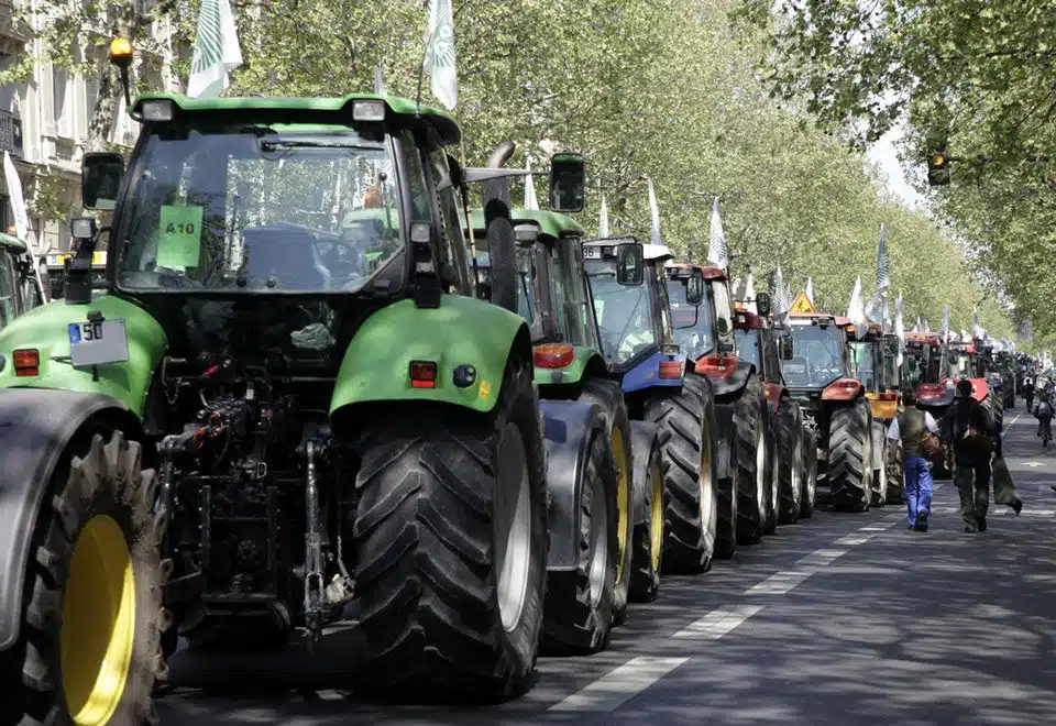 Loi Egalim manifestation agriculteur