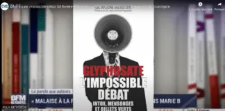 glyphosate impossible debat bfm livre
