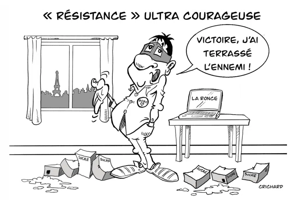 Dessin de CRichard pour AE Resistance ultra courageuse