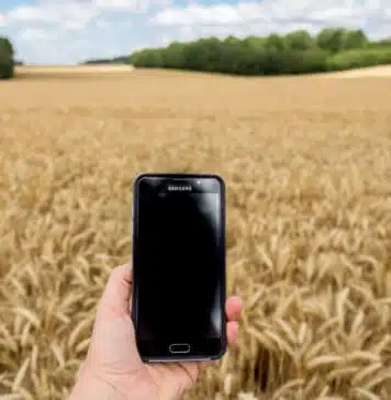 Agritwittos-Innovation-Connecté-smartphone-blé-téléphone-mobile-Normandie-Eure-Crédit-photo-_-Nadège-PETIT-@agri_zoom