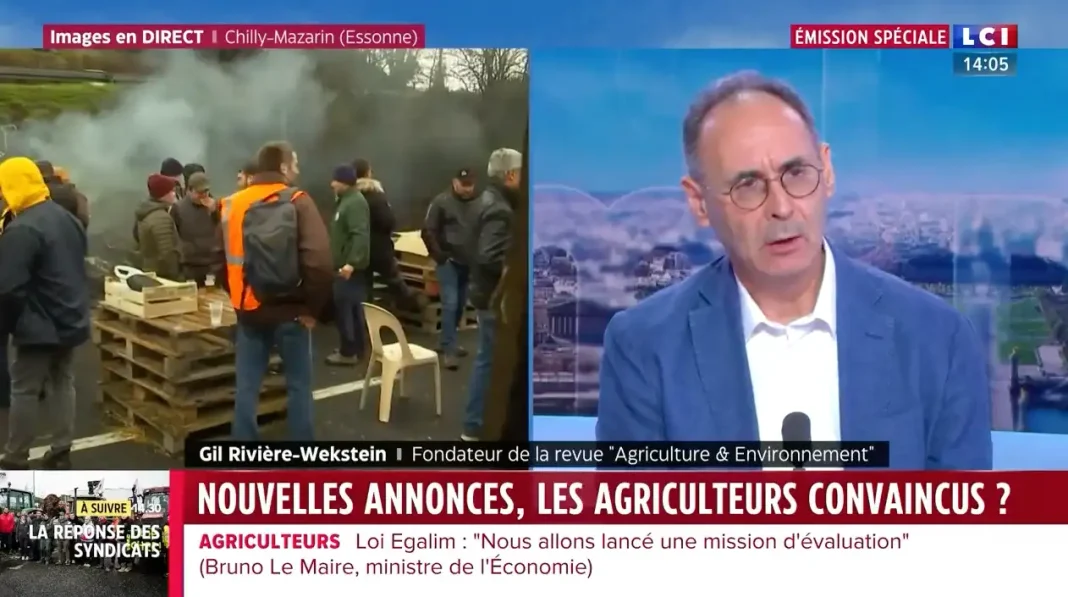 Crise agricole : réaction de Gil Rivière-Wekstein aux annonces de Gabriel Attal
