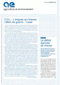 revue agriculture et environnement