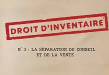 droit inventaire 3 separation conseil et vente