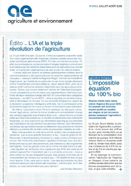 COUV AE 259 JUILLET AOUT 2026 COUV AE 259 JUILLET AOUT 2026