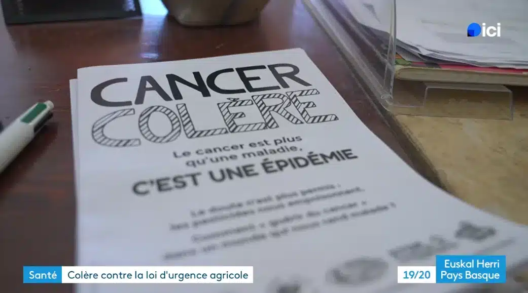 pesticide cancer colere