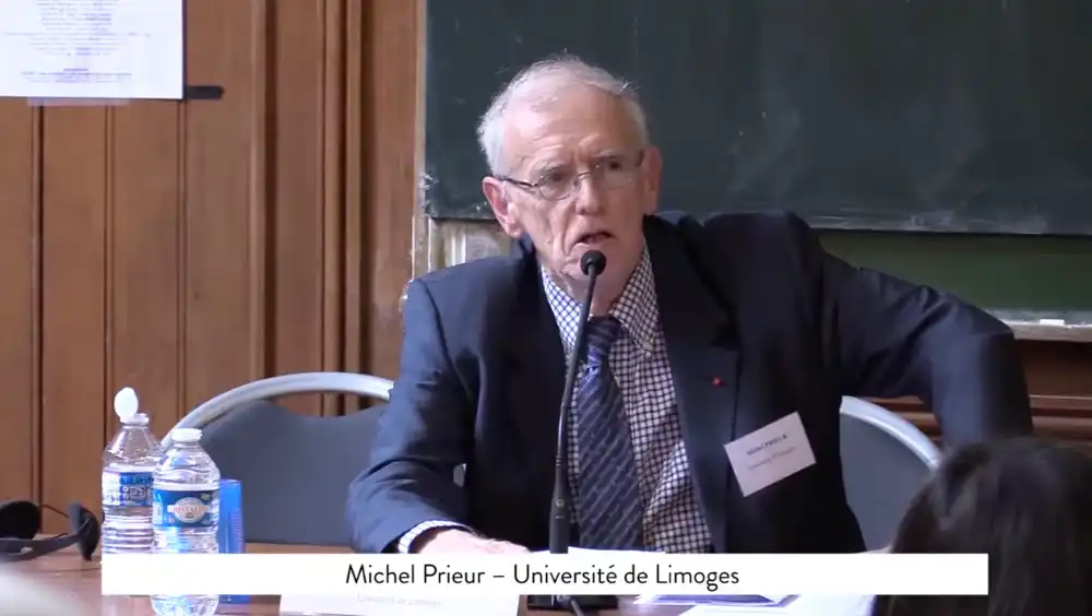 Michel Prieur La proposition de loi Une seule sante