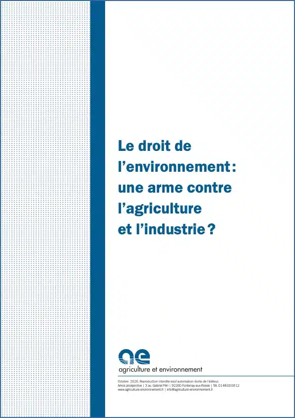 couv droit environnement arme agriculture industrie